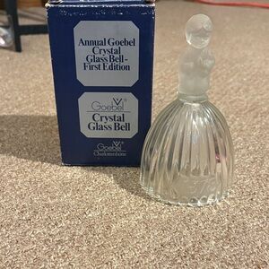 Vintage “Old” Goebel Glass Bell (1978)